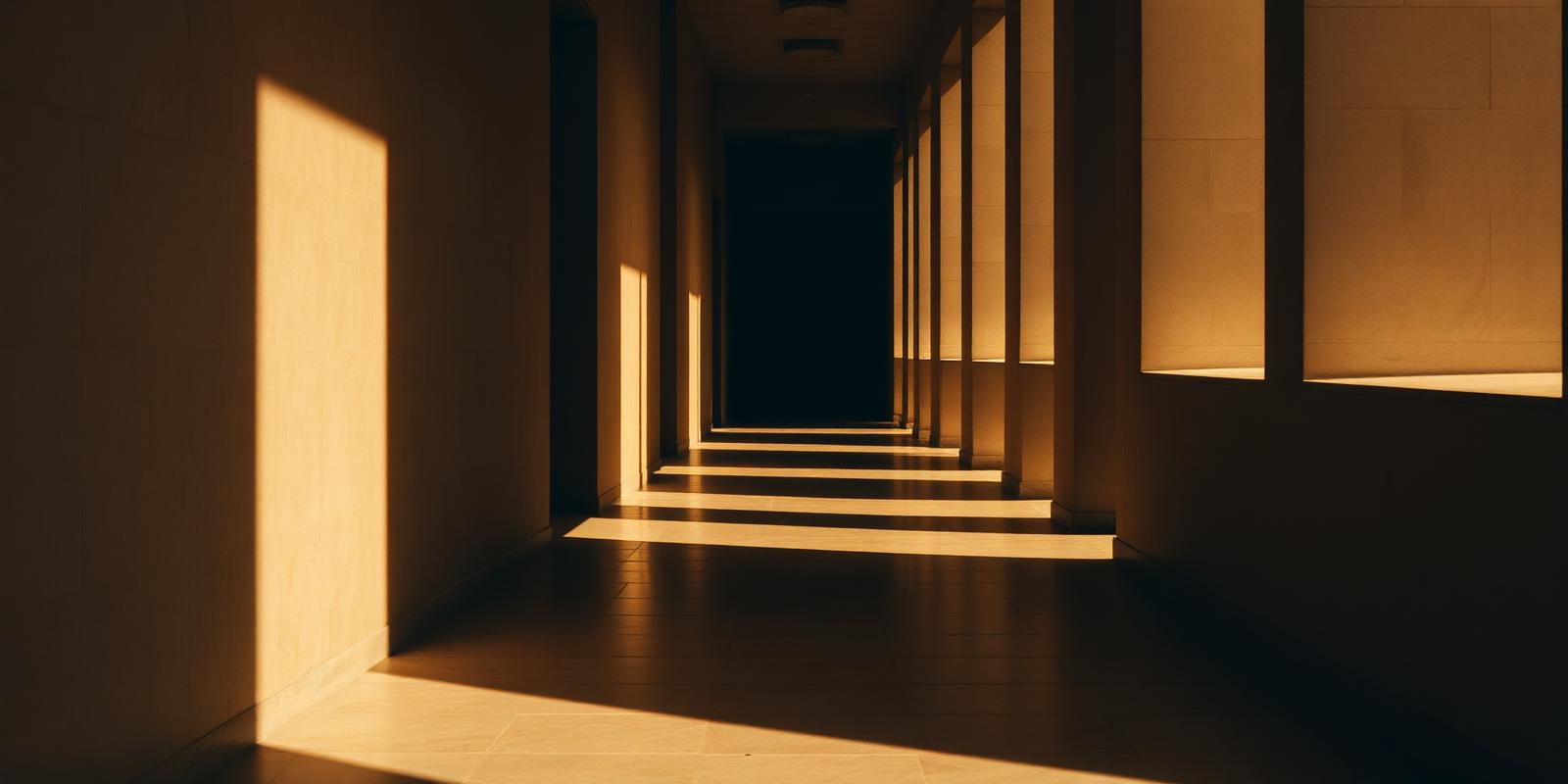 A quiet hallway in warm afternoon light — the everyday spaces where teams build trust.